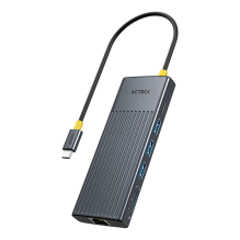 Hub USB-C 9 en 1 Acteck Nexus Dock Pro HN930, HDMI 4K 60Hz, Ethernet Gigabit, USB-C PD 100W &ndash; AC-944618