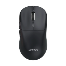 Mouse Ergon&oacute;mico Multidispositivo Acteck Instinct Click MI484, 3200 DPI, 2.4 GHz + Bluetooth 5.2, 5 Botones, Recargable, Negro &ndash; AC-945646