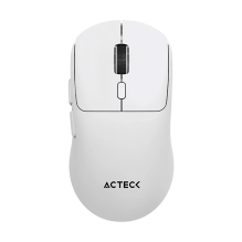 Mouse Ergon&oacute;mico Multidispositivo Acteck Instinct Click MI484, 3200 DPI, 2.4 GHz + Bluetooth 5.2, 5 Botones, Recargable, Blanco Avena &ndash; AC-945653