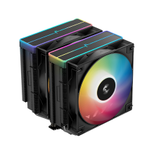 Disipador de Aire DeepCool AG620 BK ARGB V2, Doble Torre, 2&times;120 mm PWM ARGB &ndash; AG620 BK ARGB V2