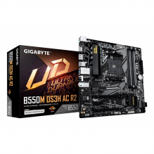 Tarjeta Madre Gigabyte B550M DS3H AC, Micro-ATX, Socket AM4, DDR4 4733 MHz, Wi-Fi AC – B550M DS3H AC R2