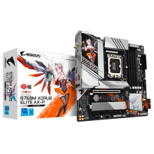 Tarjeta Madre Gigabyte B760M AORUS ELITE AX-P, Micro-ATX, LGA1700, DDR5, 2x M.2 PCIe 4.0, Wi-Fi 6E, 2.5GbE &ndash; B760M A ELITE AX-P