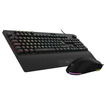 Combo Gamer Balam Rush Squad Master Pro KTM777, Teclado + Mouse, RGB, 12,800 DPI, Anti-Ghosting, USB, Negro &ndash; BR-936903