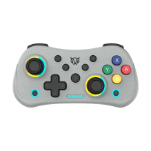 Control Inal&aacute;mbrico Balam Rush Kontrol Pocket G555, Bluetooth 5.0 + USB-C, Joysticks Hall, Gyro 6 Ejes, Turbo, RGB, Retro Gris &ndash; BR-942591