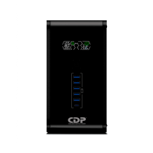 No-Break CDP R-SMART1510, 1500VA / 900W, Interactivo AVR, 10 Salidas, LCD, Protección RJ45 – R-SMART1510