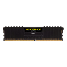 Memoria RAM Corsair Vengeance LPX 32GB (1&times;32GB), DDR4 3000MHz, CL16, XMP 2.0, Negro &ndash; CMK32GX4M1D3000C16