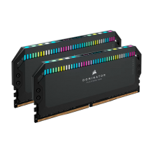 Memoria RAM Corsair Dominator Platinum RGB DDR5 64 GB (2&times;32 GB) Tray, 5200 MT/s, CL40, Intel XMP, 1.25 V, Negro &ndash; CMT64GX5M2B5200C40