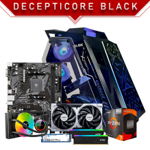 PC Gamer Decepticore Black | AMD Ryzen 7 5700G | Nvidia RTX 5060 8GB | RAM 16GB DDR4 3200Mhz | 1TB M.2 | 4 Ventiladores RGB