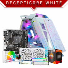 PC Gamer Decepticore White | AMD Ryzen 7 5700G | Nvidia RTX 4060 8GB | RAM 16GB DDR4 3200Mhz | 1TB M.2 | 4 Ventiladores RGB