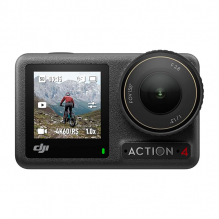 Cámara de Acción DJI Osmo Action 4, 4K/120 fps, Sensor 1/1.3″, D-Log M 10 bits – Pack Estándar