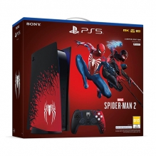 Consola Play Station 5 | Spiderman Edition | PS5 | 825GB | Incluye Codigo de Spiderman 2 - CFI-1215A 