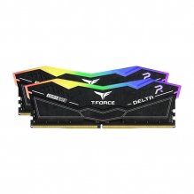 Memoria RAM Teamgroup T-Force Delta RGB DDR5 32GB 2x16GB, 6200Mhz Negras - FF3D532G6200HC38ADC01 