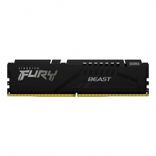 Memoria RAM Kingston Fury Beast Black 16GB DDR5 1x16GB 4800Mhz - KF548C38BB-16