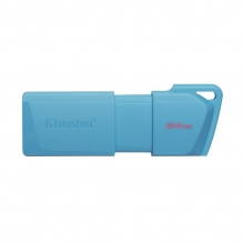 Memoria USB Kingston DataTraveler Exodia M 64GB, Turquesa, USB 3.2 - KC-U2L64-7LB