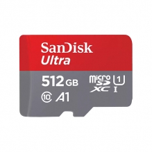 Memoria Micro SDXC SanDisk Ultra 512GB, Clase 10, 150/150 MB/s - SDSQUAC-512G-GN6MA