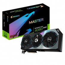 Tarjeta de video Nvidia Gigabyte Aorus GeForce RTX 4080 Super Master 16GB OC, 16GB GDDR6X, RGB Fusion 2.0 - GV-N408SAORUS M-16GD 