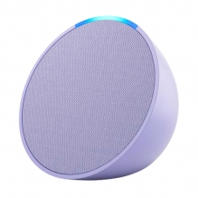 Amazon Echo Pop Lavender Bloom, Bocina Inteligente, Compacto con Sonido Definido y Alexa, Violeta, 1a Gen - AMZ-B09ZXJDSL5-L