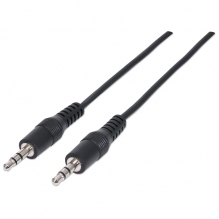 Cable de Audio Estéreo Manhattan, 3.5mm, Macho a Macho - 334594 