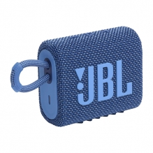Bocina Bluetooth JBL Go 3 Azul Rey | Resistente al polvo y agua IP67 | Bluetooth 5.1 - JBLGO3EC0BLUAM