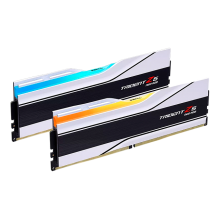 Memoria RAM G.SKILL Trident Z5 Neo RGB, 32GB (2x16GB), DDR5, 6400MHz, CL32, AMD EXPO, Blanco - F5-6400J3239G16GX2-TZ5NRW