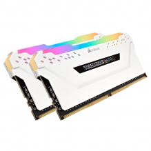 Memoria RAM Corsair Vengeance RGB Pro White Edition, 32GB 2x16GB 3200Mhz - CMW32GX4M2E3200C16W 