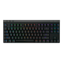 Teclado Gamer Logitech G515 LIGHTSPEED TKL, Mecánico, Inalámbrico, Bluetooth, Negro, Inglés - 920-012423