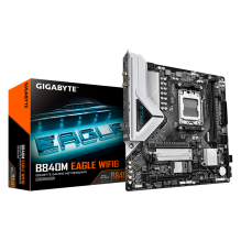 Tarjeta Madre Gigabyte B840M EAGLE WiFi 6, AM5, DDR5, PCIe 4.0, Micro-ATX