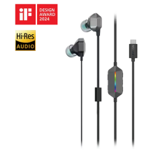 Audífonos Lenovo Legion E510, 7.1 Surround, Intrauditivos, Gaming, Alámbricos USB-C, Color Gris – GXD1N40797