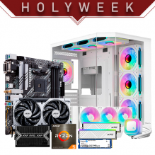 PC Gamer Holyweek | AMD Ryzen 5 5500 | 16GB 3200Mhz | RTX 5060 | 1TB NVMe M.2