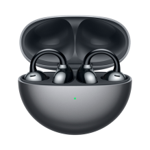 Aud&iacute;fonos Inal&aacute;mbricos Huawei FreeClip, dise&ntilde;o open-ear, C-Bridge, esfera ac&uacute;stica, hasta 8 h, negro &ndash; 55037247N-DS
