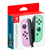Controles Joy-Con Izquierdo y Derecho para Nintendo Switch, Color Morado Pastel / Verde Pastel &ndash; Standard Edition &ndash; HACAJAVAF