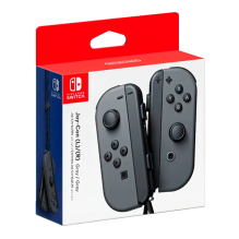 Controles Joy-Con Izquierdo y Derecho para Nintendo Switch, Color Gris