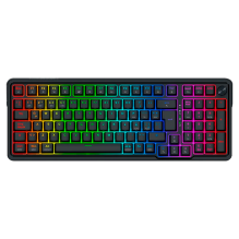 Teclado Mec&aacute;nico EISA Magnetic Black K686RBG-M-SP, 96%, al&aacute;mbrico, switches magn&eacute;ticos, 8K Hz, RGB, espa&ntilde;ol &ndash; K686RBG-M-SP
