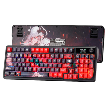 Teclado Mec&aacute;nico EISA Artemis Pro K719AK-RGB-PRO, al&aacute;mbrico/inal&aacute;mbrico (BT/2.4GHz), switches lineales, pads absorbentes, RGB, ingl&eacute;s &ndash; K719AK-RGB-PRO