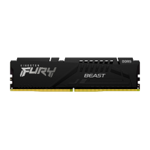 Memoria RAM Kingston FURY Beast DDR5 32 GB Tray, 5600 MT/s, CL40, Intel XMP 3.0, 1.25 V, Negro &ndash; KF556C40BB-32