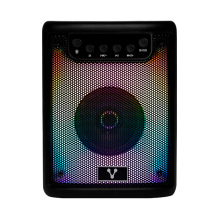 Bocina Vorago KSP-180, 3”, RGB, TWS, Hasta 4 Horas, Bluetooth, USB, Micro SD, 3.5 mm