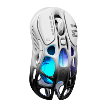 Mouse Gamer Inalámbrico GravaStar Mercury M1 Pro, 26,000 DPI, PAW3395, 2.4 GHz/Bluetooth/USB-C, RGB, Gradient Black – GRAVASTAR M1 PRO_GBLK