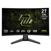 Monitor Gaming MSI MAG 274CF X24, 27", Curvo, Full HD 1920×1080, 240 Hz, Rapid VA, 0.5 ms, FreeSync Premium, HDMI/DisplayPort – MAG 274CF X24