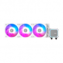 Enfriamiento Líquido MSI MAG CORELIQUID A13 360 White, 360mm, 3 Ventiladores, ARGB, Intel/AMD - MAG CORELIQUID A13 360 WHITE