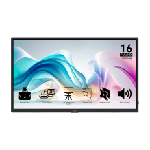 Monitor Portátil MSI PRO MP165 E6, 15.6", Full HD 1920×1080, IPS, HDMI/USB-C – PRO MP165 E6