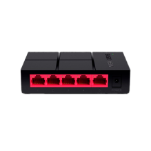 Switch de Escritorio MERCUSYS MS105G, 5 Puertos Gigabit, 10/100/1000 Mbps, No Administrable, Plug and Play – MS105G