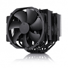 Disipador de Aire Noctua NH-D15 chromax.black, Doble Torre, 2&times; Ventiladores NF-A15 PWM 140 mm, 6 Heatpipes, Intel/AMD &ndash; NH-D15 CH.BK