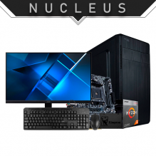 PC Gamer Nucleus | AMD Ryzen 3 3200G | 8GB 3200Mhz | SSD 480GB | Monitor | Teclado y Mouse