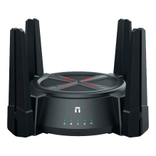Router Gamer Netis NX62 AX6000, WiFi 6, Dual Band, Hasta 6000 Mbps, 2.5G WAN, USB 3.0, 8 Antenas - NX62