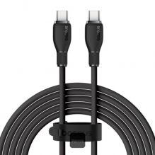 Cable de Carga Baseus USB-C a USB-C, 100W, 5A, 1.2 m, Negro &ndash; P10355702111-B1