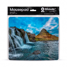 Mousepad BRobotix 24 x 20cm, Grosor 2mm, Paisajes 3