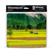 Mousepad BRobotix 24 x 20cm, Grosor 2mm, Paisajes 4