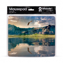 Mousepad BRobotix 24 x 20cm, Grosor 2mm, Paisajes 6