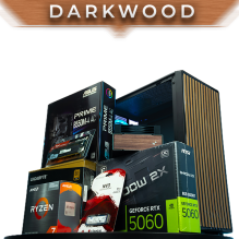 PC Gamer DarkWood | Ryzen 7 5700G | RTX 5060 8GB | 16GB DDR4 | 1TB NVMe | B550M | 650W Gold 