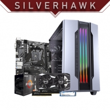 PC Gamer Silverhawk | Ryzen 5 5500 | RTX 3050 | 16GB 3200Mhz | 500GB NVMe M.2 